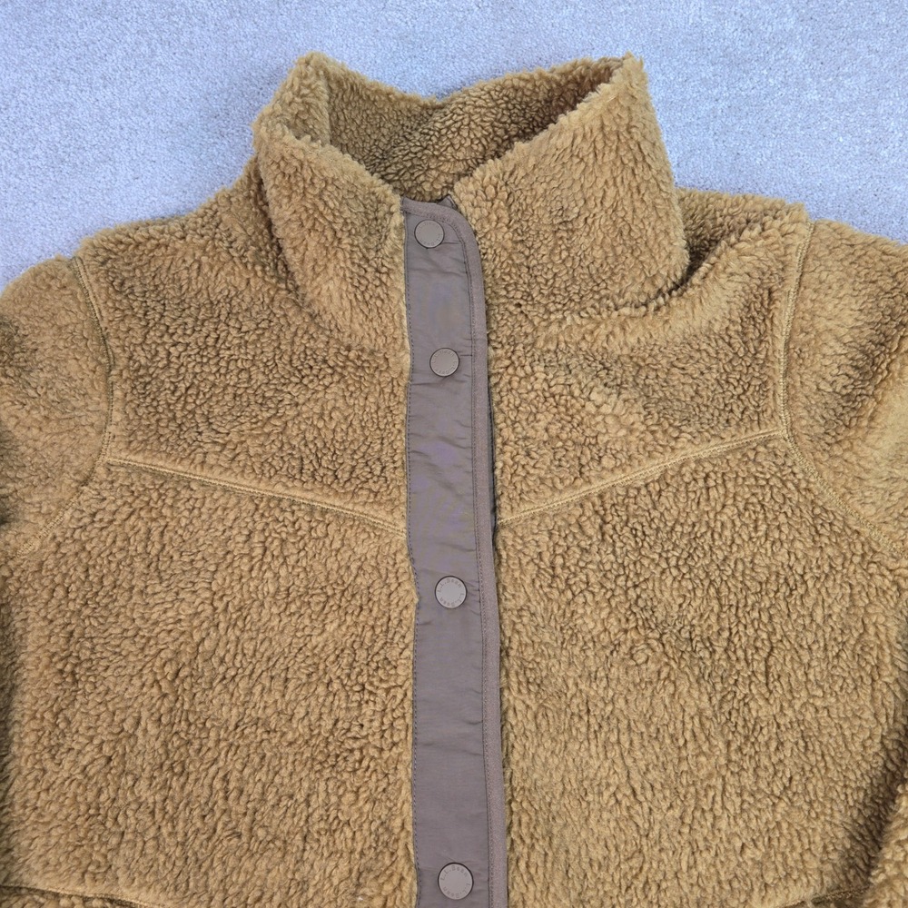 LL Bean Mountain Pile Sherpa Fleece Jacket Antique Gold 516769 Womens 2X NWT